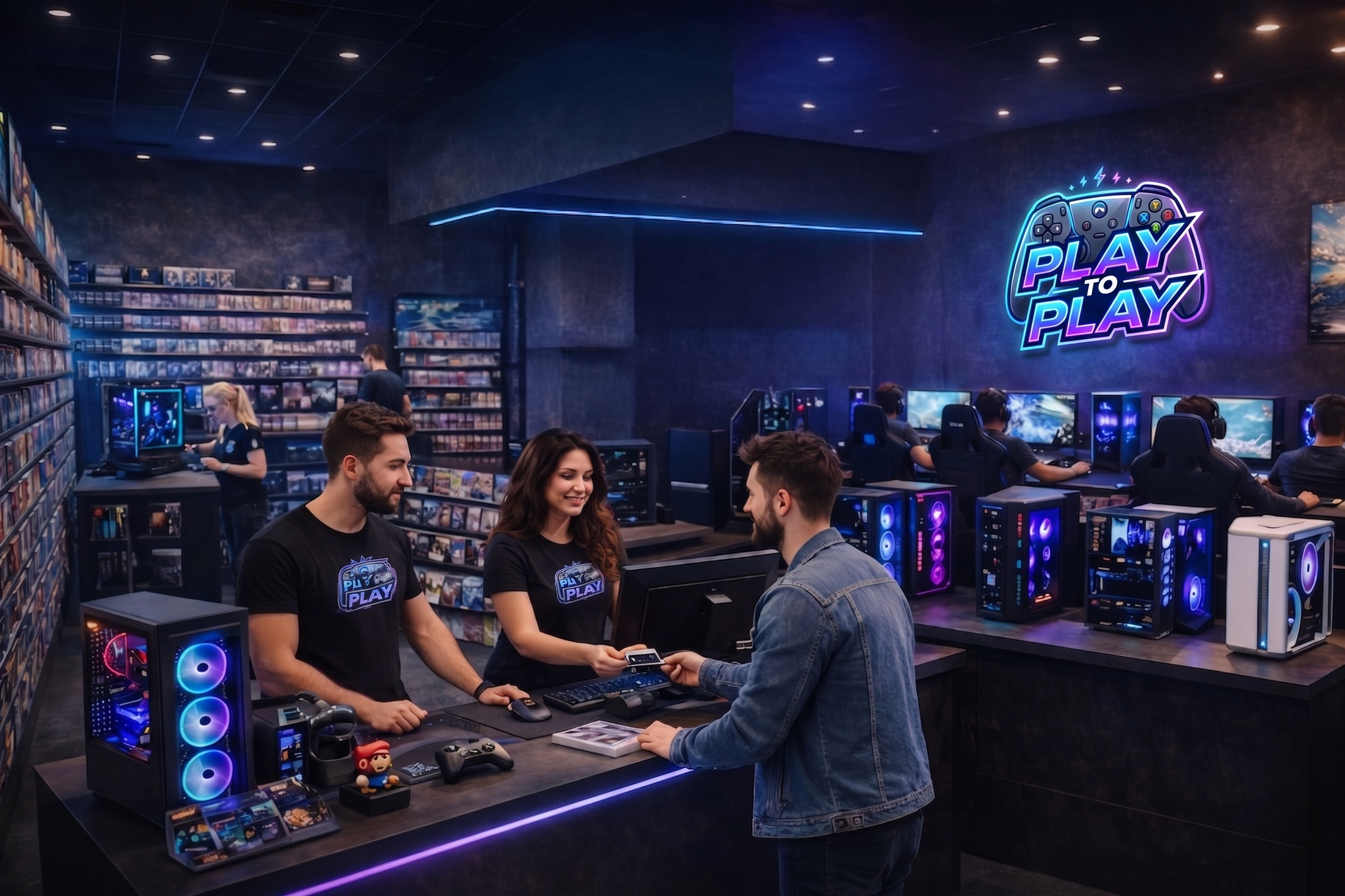 Interior de PlayToPlay